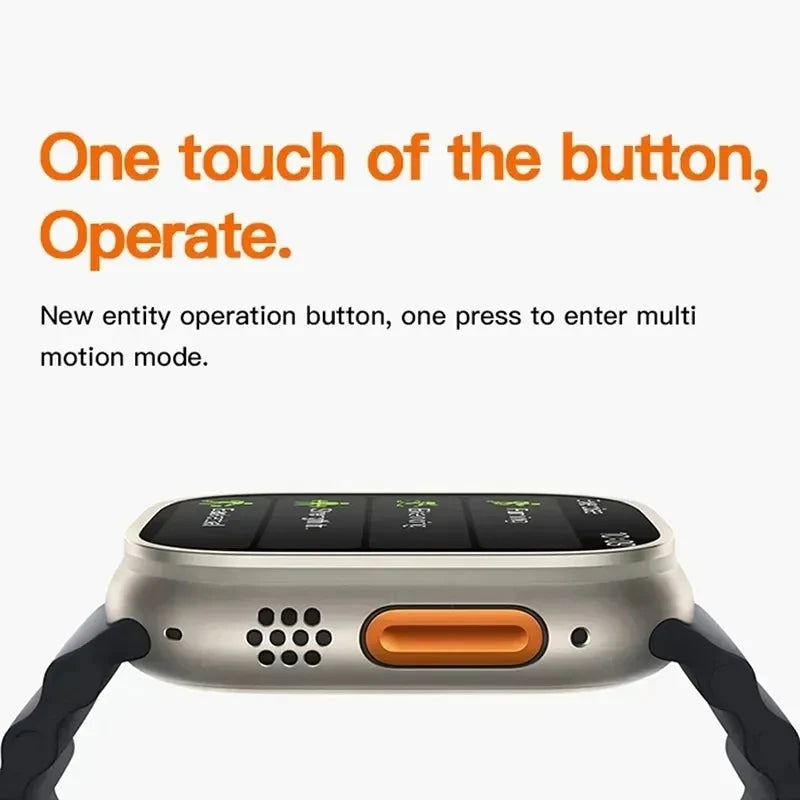 Y80 Ultra Smart Watch With 8 Straps 2.02inch Special Package Smartwatch [free home delivery]